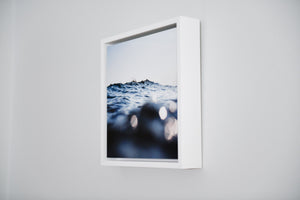 Cate Brown Photo Ocean Textures // Framed Metal Print 10x10" // MULTIPLE Available Available Inventory Ocean Fine Art