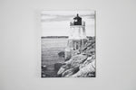 Cate Brown Photo Castle Hill Light // Photo on Canvas 16x20" // Limited Edition 1 of 20 Available Inventory Ocean Fine Art