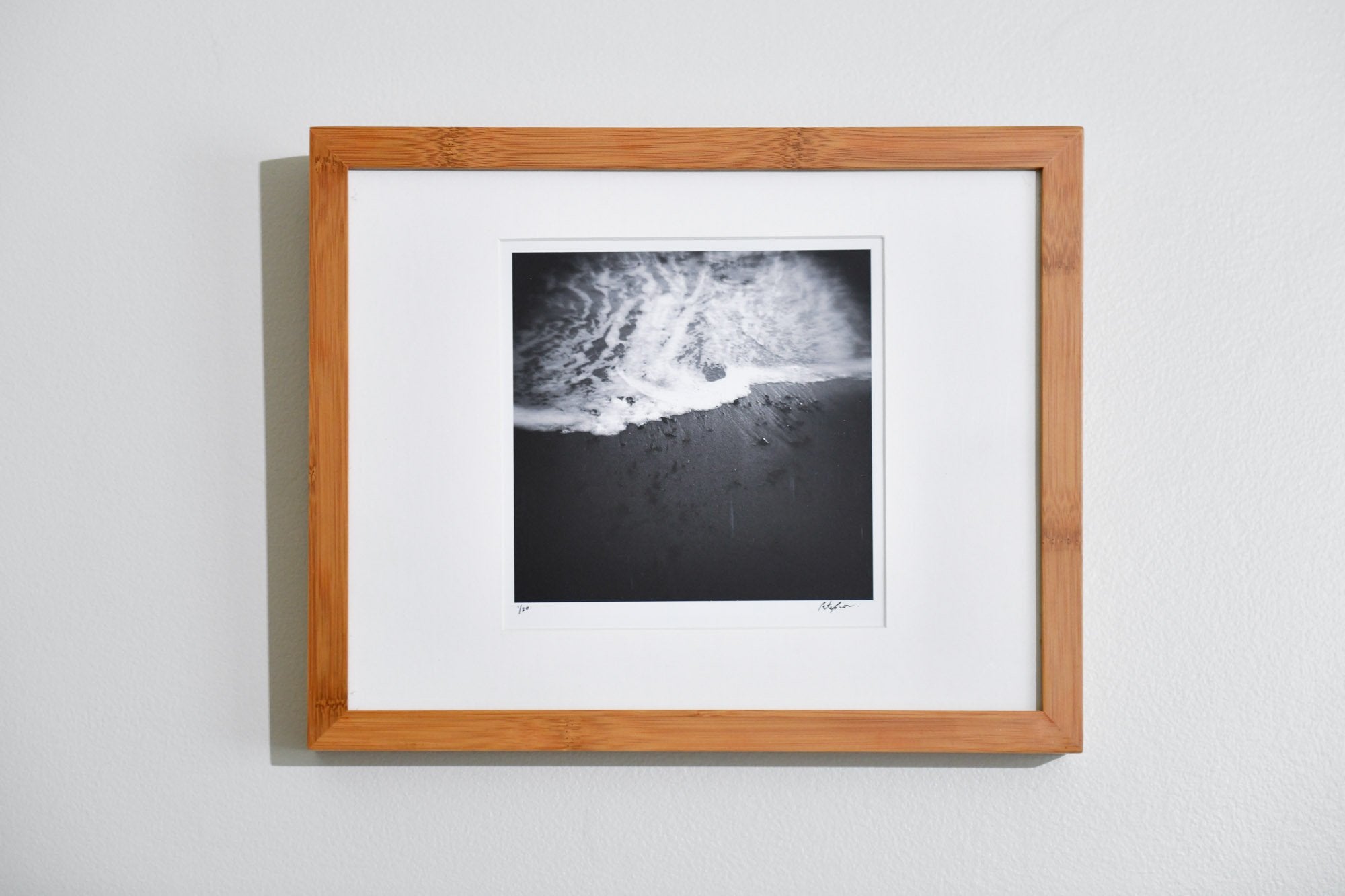 Cate Brown Photo Foam Edge // Framed Fine Art 11x14" // Limited Edition 1 of 20 Available Inventory Ocean Fine Art
