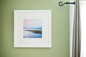 Cate Brown Photo Rome Point Summer Abstract #1 // Framed Fine Art 20x20" // Limited Edition 1 of 100 Available Inventory Ocean Fine Art