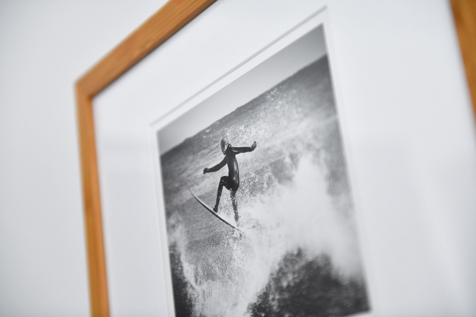 Cate Brown Photo Surfer #2 // Framed Fine Art 11x14" // Limited Edition 1 of 20 Available Inventory Ocean Fine Art