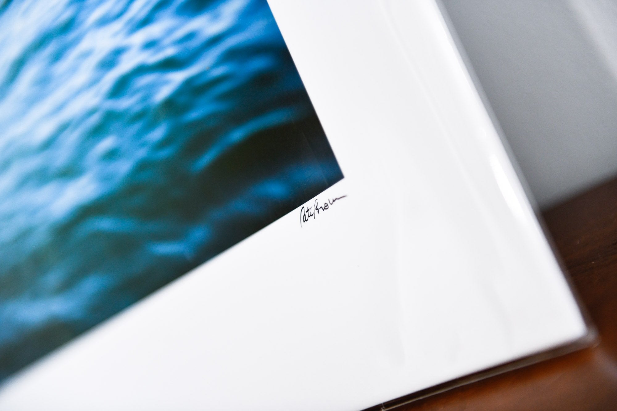 Cate Brown Photo Endless Blue // Fine Art Print 12x18" // Open Edition Available Inventory Ocean Fine Art