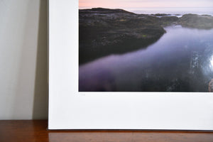 Cate Brown Photo Beavertail at Sunrise // Fine Art Print 12x18" // Limited Edition 1 of 150 Available Inventory Ocean Fine Art