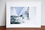 Cate Brown Photo Silver Spinnaker // Fine Art Print 12x18" // Limited Edition 1 of 250 Available Inventory Ocean Fine Art